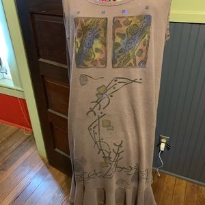 Blue Fish US 1/2X gorgeous purple cotton dress!